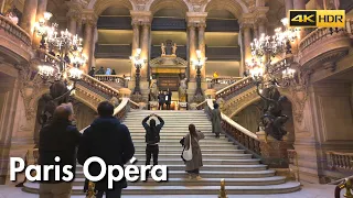 Paris France 🇫🇷 Opéra & Palais Garnier 4K HDR