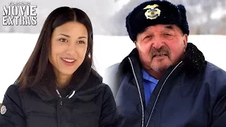 Wind River | On-set visit with Julia Jones 'Wilma' & Graham Greene 'Ben'