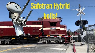 (Dying Hybrid Bells) Railroad Crossing | Coral Street, Santa Cruz, CA