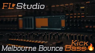 HOW TO MAKE MELBOURNE BOUNCE  - FL STUDIO 20  ( KICK AND BASS )