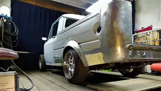 Русский пикап из ИЖ 2715  москвич CUSTOM PICKUP пескоструйная обработка днища авто...