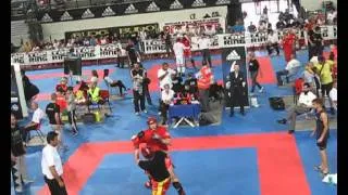 poland vs moldova W.A.K.O Best Fighter 2011  kick light +94 kg