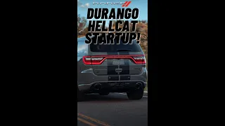 DODGE DURANGO HELLCAT STARTUP! #shorts