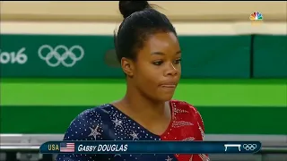 (NBC) Gabby Douglas BB QF 2016 Olympics
