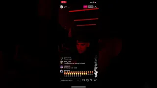 Yeat playing unreleased music on Instagram live 7/15/2021