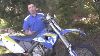 Husaberg's Robbie Jenks on the '09 'Bergs