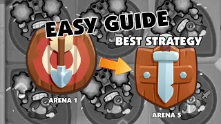 Best Starting Decks, advance Arena 1 to 5 easy  || RUSH ROYALE, beginner's guide