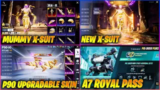 😱 OMG !! FIRST EVER NEW MUMMY ULTIMATE X-SUIT IS HERE - A7 RP LEVEL 1-100 LEAKS, NEW P90 ON-HIT SKIN