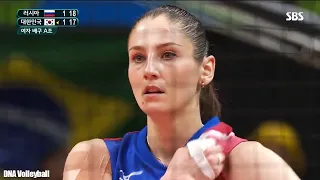 โคเชเลว่า vs เกาหลีใต้ โอลิมปิก 2016 Tatiana Kosheleva vs korea volleyball olympics