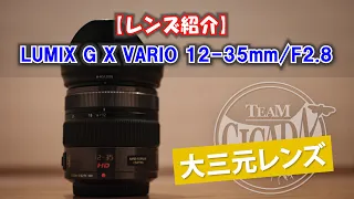 【レンズ紹介】LUMIX G X VARIO 12-35mm/F2.8【破格の大三元レンズ】