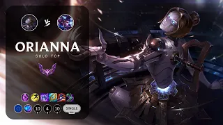 Orianna Top vs Vayne - EUW Master Patch 13.17