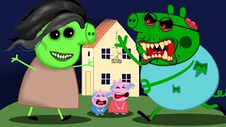 Mummy Pig & Daddy Pig Turn Into ZOMBIE !!! | Peppa Pig Funny Animation