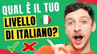 QUIZ DI ITALIANO 🇮🇹 Scopri SUBITO il tuo livello di italiano (Sub ITA) | Imparare l’Italiano