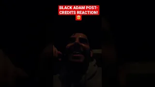 BLACK ADAM POST-CREDITS REACTION! 🤯