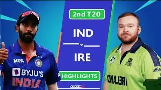 IND vs IRE 2nd Highlights 2023 l India vs Ireland 2nd Highlights 2023 Cricket 22