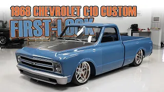 FIRST LOOK - Supercharged LS3 Roadster Shop Chassis Equipped 1968 Chevrolet C10 Custom Pickup