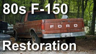 CLASSIC FORD F150 RESTORATION, How to Restore an Old F150 Truck, How to Bring an Old Truck to Life!