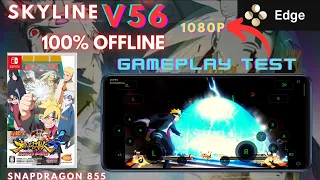 Naruto Shippuden Ultimate Ninja Storm 4 Gameplay Test Snapdragon 855 | Skyline Edge v56