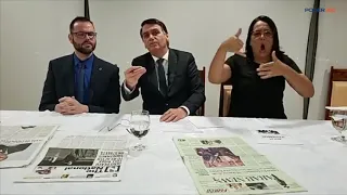 "Pague tudo o que deve", diz Bolsonaro sobre renovação de concessão da Globo