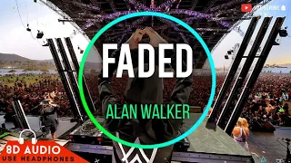 Alan Walker - Faded [8D AUDIO] | Bass Boosted 🎧