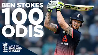 Ben Stokes Best Moments From 100 ODIs! | England Cricket