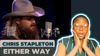 First Time Reacting To Chris Stapleton Performs Either Way Charlie Rose Reaction