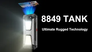 8849 TANK - The First Rugged Smartphone with a Built-in Laser Projector