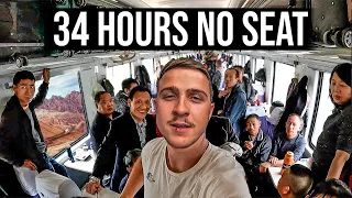 34 Hours on China's LOWEST CLASS Train 🇨🇳 (STANDING TICKET to Xinjiang)