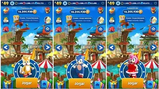 Sonic Dash - Lego Tails VS Lego Sonic VS Lego Amy