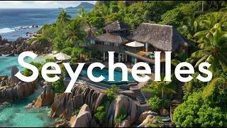 4K Spectacular views and relaxing music in the Seychelles-セーシェルの絶景とリラックスできる音楽