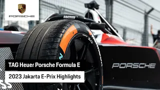 TAG Heuer Porsche Formula E | 2023 ABB Formula E Jakarta E-Prix Highlights