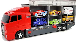 12 Type Tomica Cars ☆ Tomica opening and put in red big Okatazuke convoy