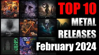 TOP 10 Metal releases 2024 February - Best Metal Albums February 2024