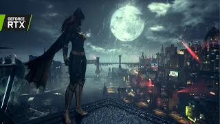 Batgirl Combat Gameplay Free Roam | Batman Arkham Knight [ULTRA 4K 60FPS]