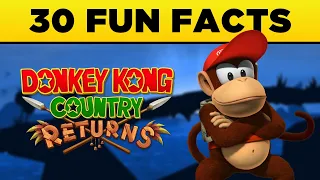 Donkey Kong Country Returns FACTS you NEED TO KNOW!