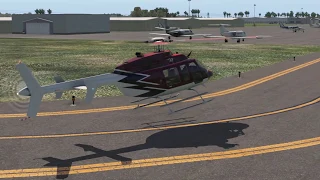 X-Plane 11.40r2 Dreamfoils Bell 407 Practice Hover
