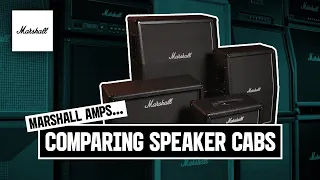 Speaker Cabinet Comparison | MX112, MX212, MX212A, MX412A | Marshall