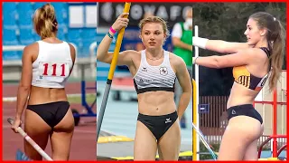 10 MOST HOTTEST & YOUNGEST WOMEN IN POLE VAULT | MOST BEAUTIFUL MOMENTS IN WOMEN'S POLE VAULT😍😍