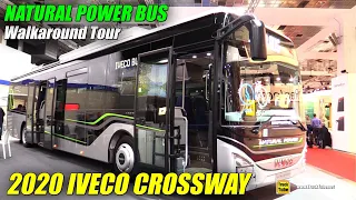 2020 Iveco Crossway Natural Power CNG Low Entry Bus Walkaround - Exterior Interior Tour