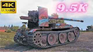 Grille 15 - 9,5K Damage World of Tanks Replays ,WOT tank games