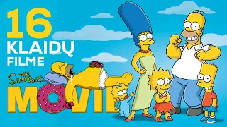 Kinofeilai: 16 klaidų filme SIMPSONAI