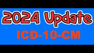 ICD-10-CM Update 2024