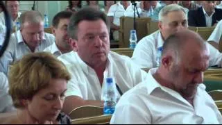 Сесія Хмельницької обласної ради. 13 серпня 2015 року