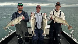 Unbelievable Walleye Fishing on Lake Erie with Blueline Charters