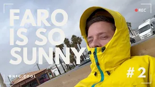 🌧️Going to the beach in sunny Faro - NOT!🌧️ - NFC.cool adventures