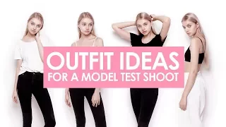Outfit ideas for a model test shoot | Modeling portfolio | Book | Photoshoot backstage |  ENG subs
