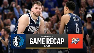 2024 NBA Playoffs: Mavericks ESCAPE Thunder, take 2-1 series LEAD | CBS Sports