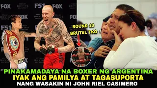 PINAKAMADAYANG BOXER NG ARGENTINA WASAK KAY QUADRO ALAS JOHN RIEL CASIMERO