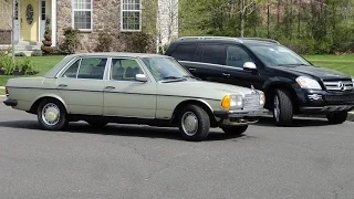 1984 Mercedes Benz 300d 4 SPD euro Spec w123  new interior