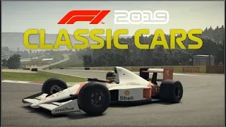 F1 2019 CLASSIC CARS